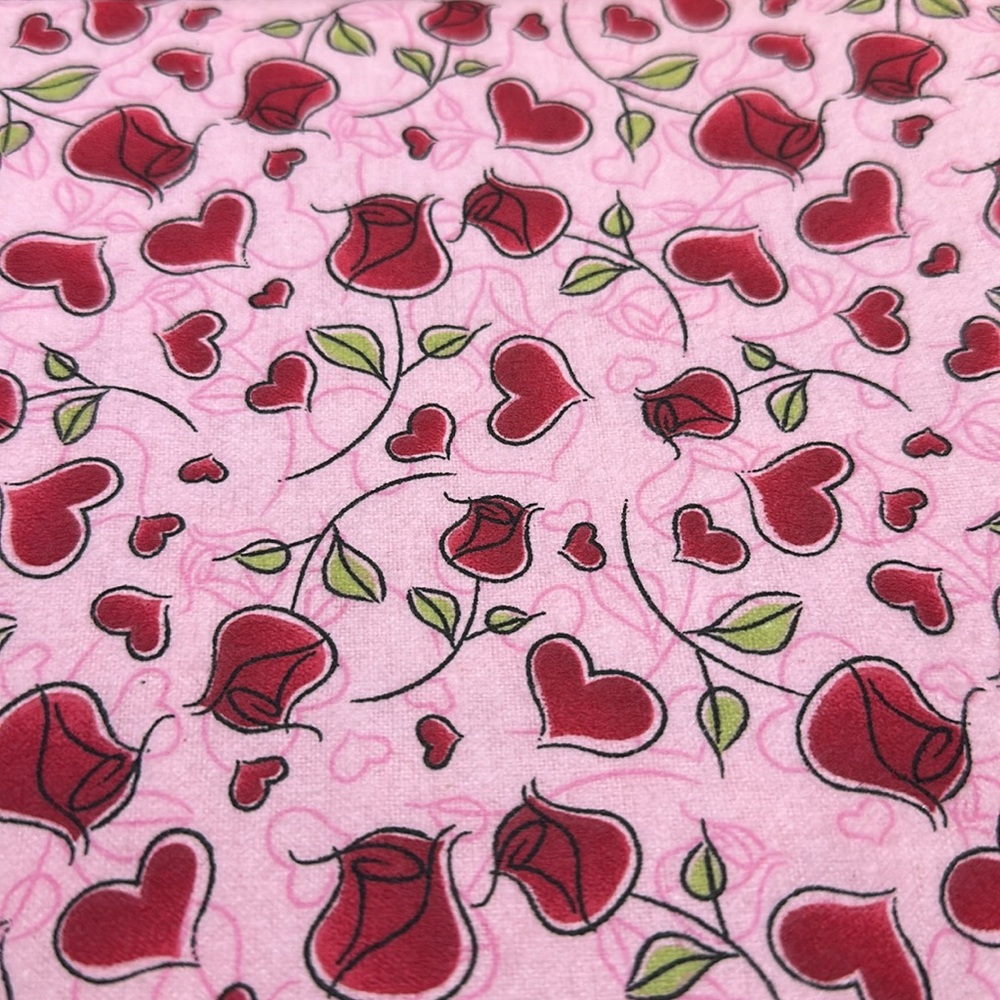 Hearts and Roses NoPaper Handmade Weeks Worth Towels